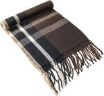 Alpine Swiss Mens Plaid Scarf Softer Than Cashmere Scarves Winter Shawl - Image 5